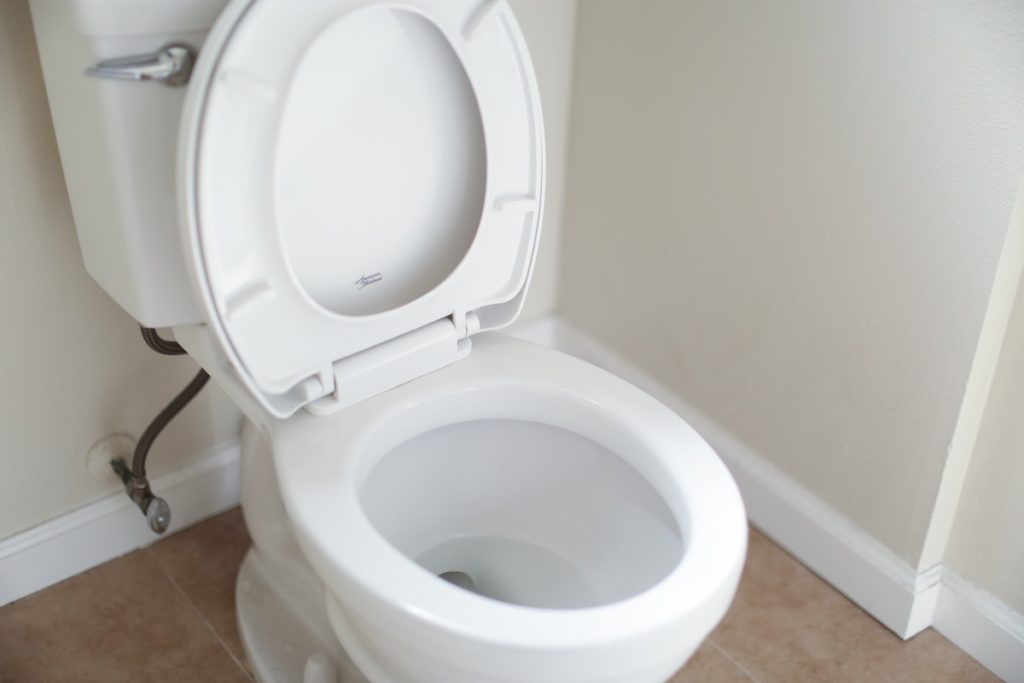 toilet bubbling